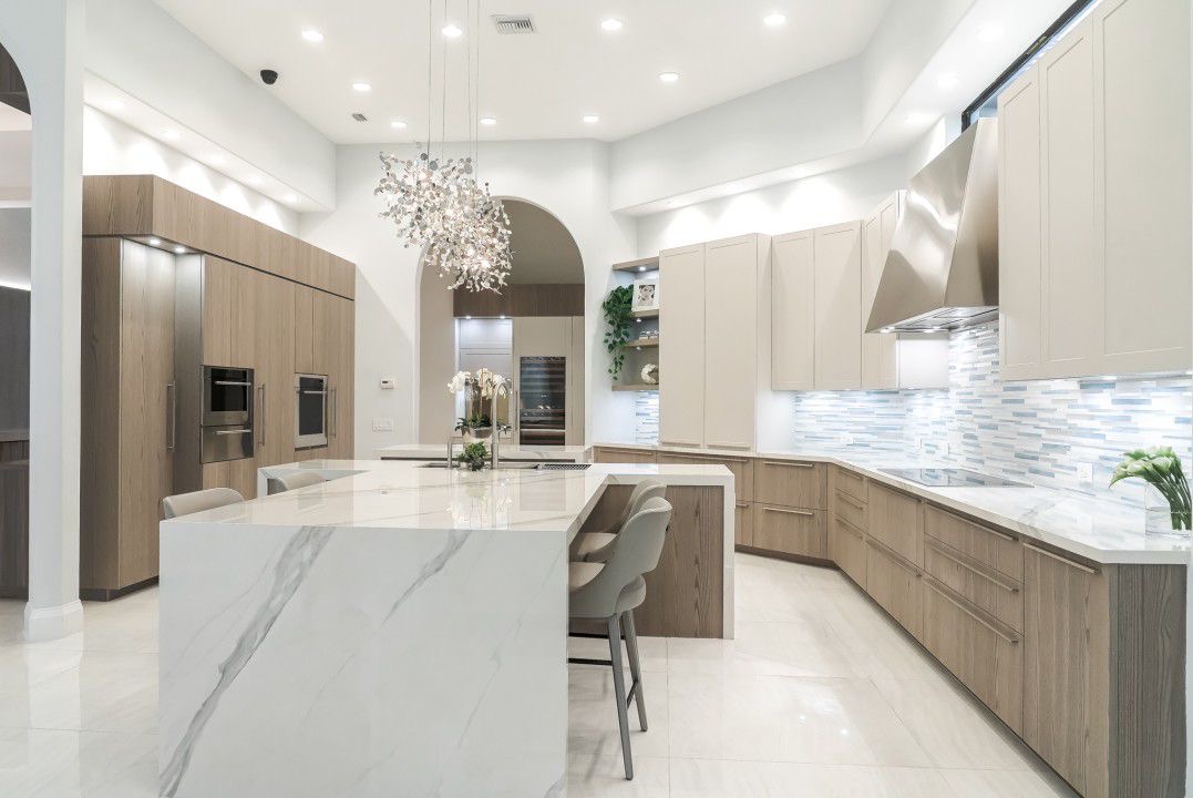 Outdoor entertaining with architectural windows