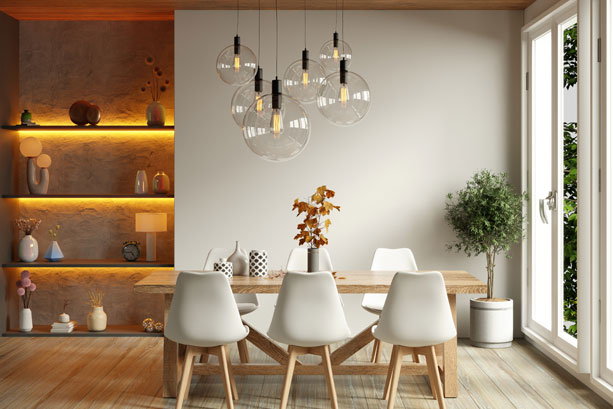 Outdoor entertaining with architectural windows