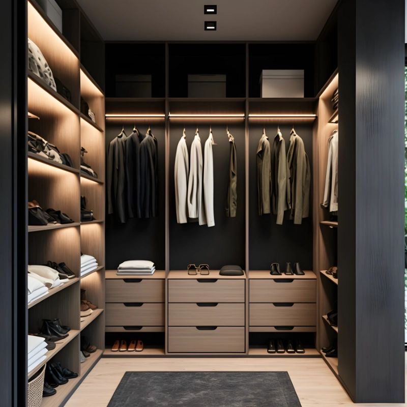 Outdoor entertaining with architectural windows